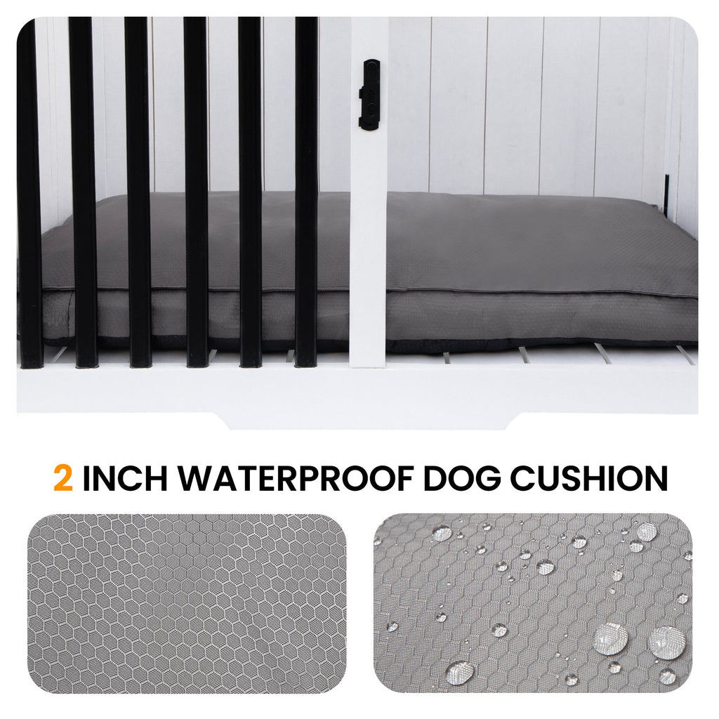 Portable Wooden Pet Dog Crate
