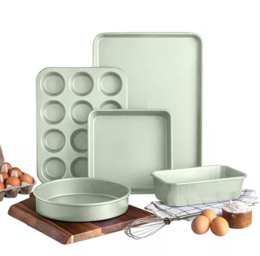 Easy-demolding baking tool set of 5 pieces