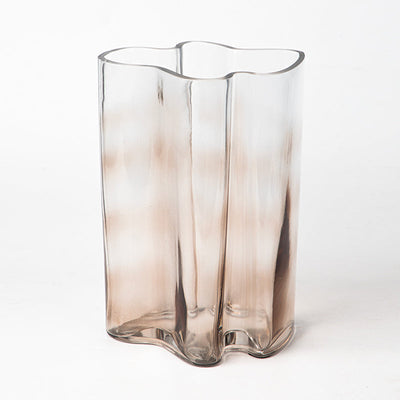 FREE GIFT | Aalto Vases & Glass - Lake vase irregular geometric transparent glass vase