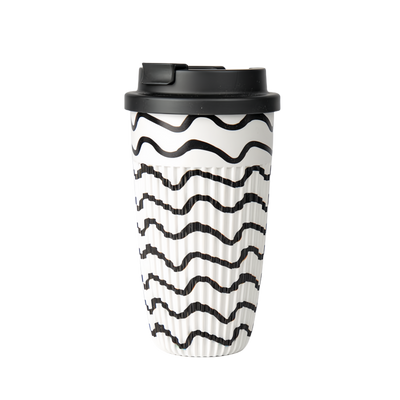 100% Biodegradable PLA coffee cup