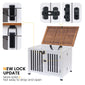 Portable Wooden Pet Dog Crate