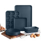 Easy-demolding baking tool set of 5 pieces