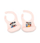 6-Color Personalized Baby Bib - Minnie Daisy Design