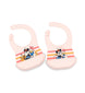 6-Color Personalized Baby Bib - Minnie Daisy Design