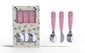 4-Color Baby tableware set of 3 pieces